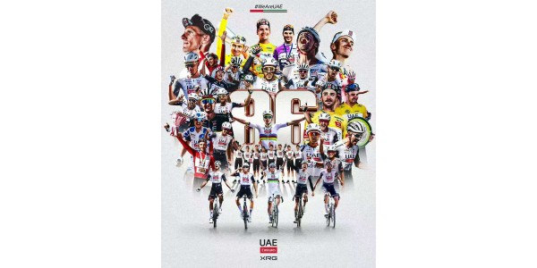 La squadra degli Emirati Arabi Uniti ha ottenuto un record di 86 vittorie in una sola stagione, consolidando il suo dominio. La squadra degli Emirati Arabi Uniti ha ottenuto un record di 86 vittorie in una sola stagione, consolidando il suo dominio.